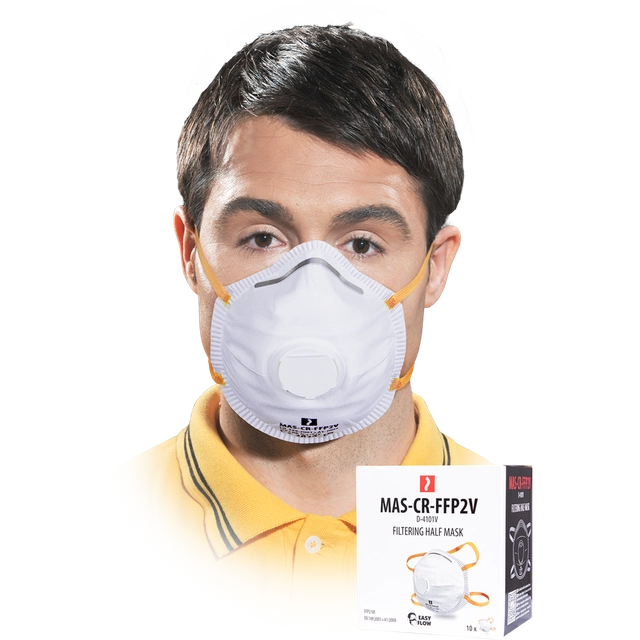 Filtering half mask MAS-CR-FFP2V