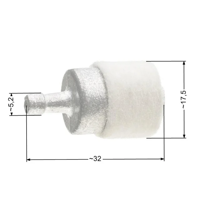 Filtro de combustible Utilice desbrozadoras y motosierras NZ495