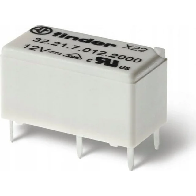 Finder Miniature relay 1Z 6A 12V DC, AgCdO contact, PCB terminal, sealed version RTIII 32.21.7.012.2300