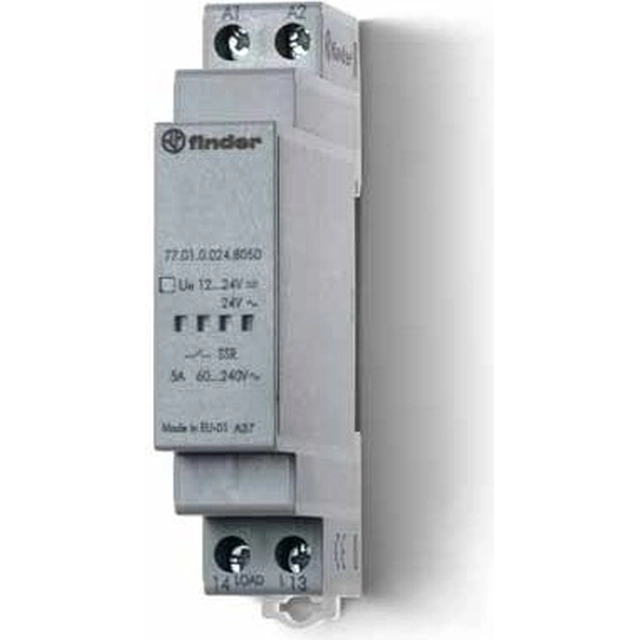 Finder Modular SSR relay 1Z 60 - 240V AC 5A switching on at zero (77.01.8.230.8050)