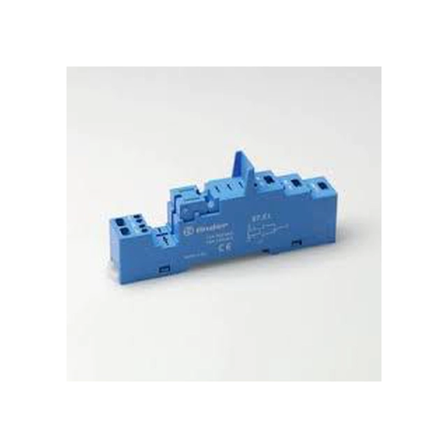 Finder relaissokkel voor 46.61 serie, veerklemmen, DIN-rail 35mm (97.51SPA)