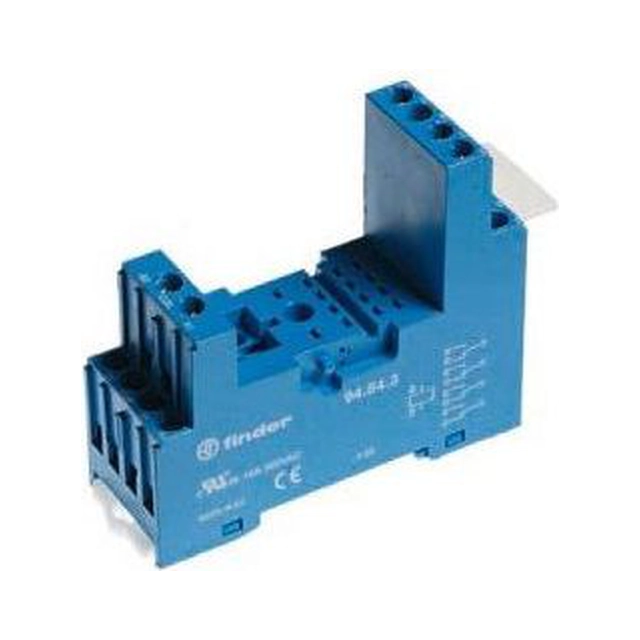 Finder Socket for 55.32/55.34/85.02/85.04 series relays, plastic clip (94.84.2SPA)
