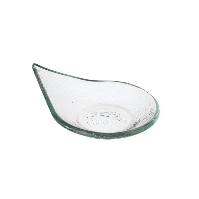 Fingerfood Rain Drop Dish 80x100 mm Transparent