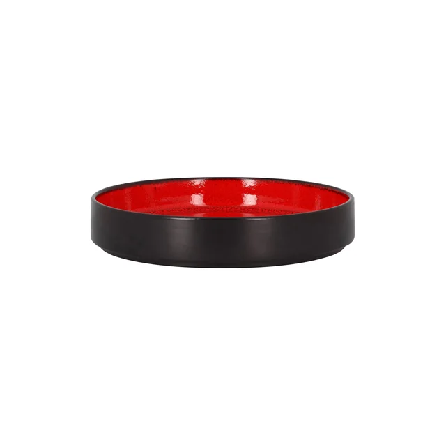 FIRE Diep bord, rond 23 cm rood