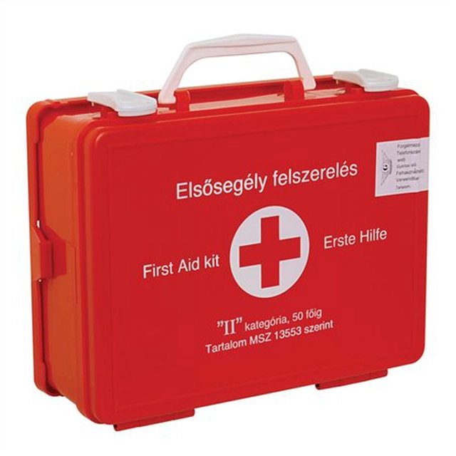 First aid equipment for up to 50 people