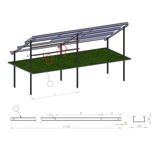 Fissaggio dell'inverter al supporto