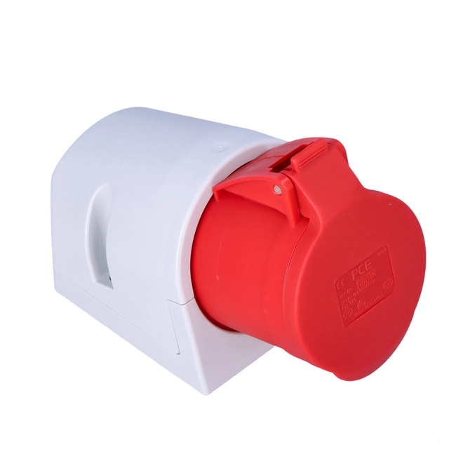 Fixed socket 32A 400V 3P+Z+N IP44