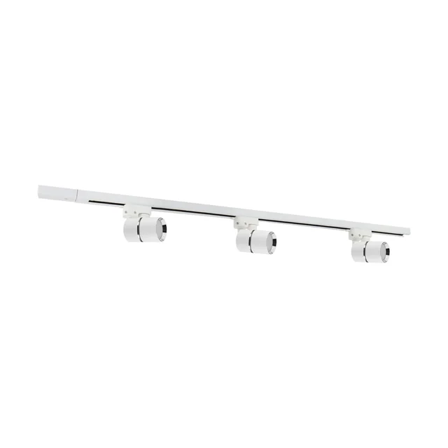 Fixture for busbar (3 pcs.)/DIOR busbar 3xGU10 WHITE/CHROME