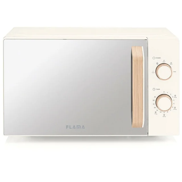 Flama de Microondas 1831FL Creme 700 W 20 L