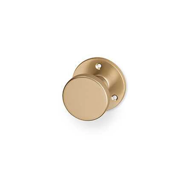 Flat ball solid screw F4 bronze anodized *