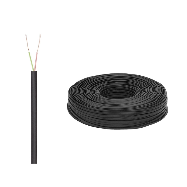 Flat telephone cable KP-2 100m