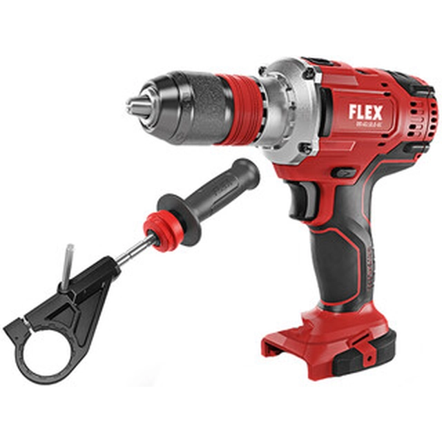 Flex DD 4G 18.0-EC C cordless drill/driver with chuck 18 V | 135 Nm | Carbon Brushless | Without battery and charger | In a cardboard box