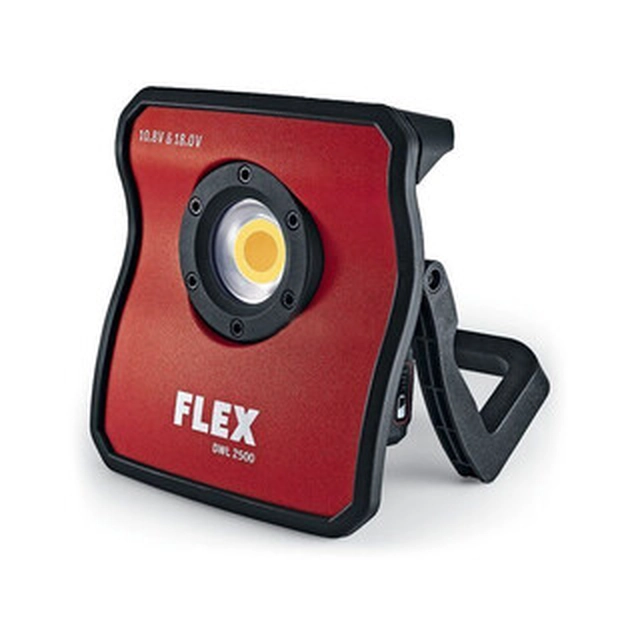 Flex DWL 2500 10.8/18.0 draagbare batterij led-reflector 10,8 V/18 V | 2250 lumen/3000 lumen | Zonder batterij en oplader | In een kartonnen doos