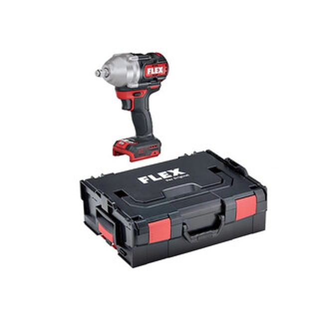 Flex IW 1/2inch 750 18.0-EC cordless impact driver 18 V | 750 Nm | 1/2 inches | Carbon Brushless | Without battery and charger | in L-Boxx