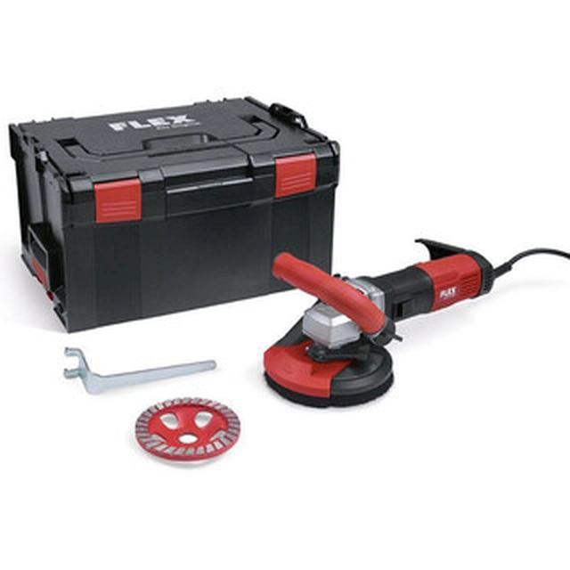 Flex LD 16-8 125 R Kit Elektrická bruska betonu Turbo-Jet II 230 V | 1600 W | 125 mm | 7800 RPM | v L-Boxx