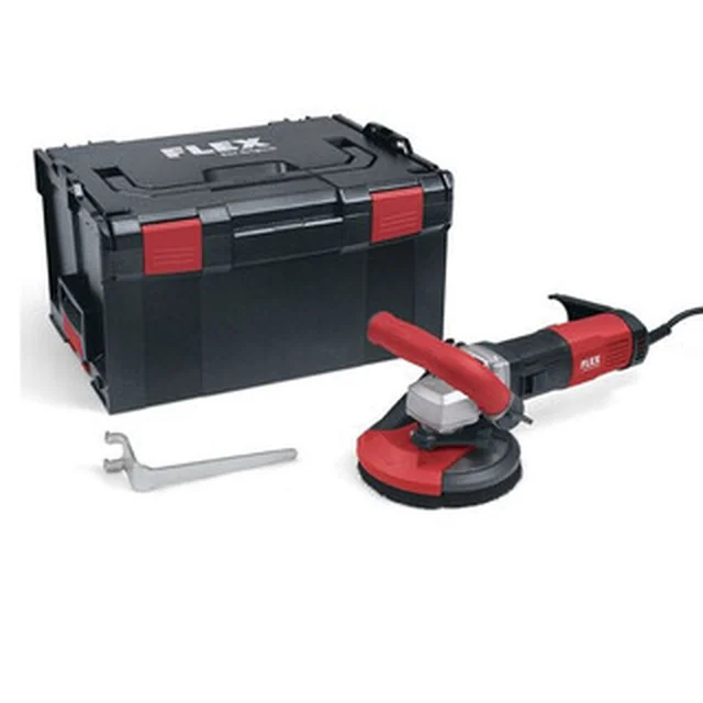 Flex LDE 16-8 125R 230/CEE electric concrete grinder 230 V | 1600 W | 125 mm | 4500 - 7800 RPM | in L-Boxx