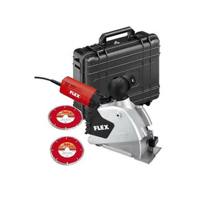 Flex MS 1706 FR electric wall grooving cutter Disc diameter: 140 mm | Cutting depth: 35 mm | Groove width: 10 - 30 mm | 7500 RPM | In a suitcase