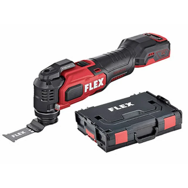 Flex MT 18.0-EC C akumulátorový multifunkční stroj vibrační 18 V | 10000 - 20000 1/min | 2 ° | Carbon Brushless | Bez baterie a nabíječky | v L-Boxx