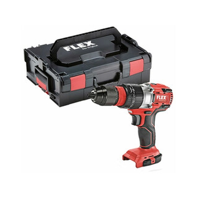 Flex PD 2G 18.0-EC cordless drill driver with bit holder 18 V | 56 Nm/90 Nm | Carbon Brushless | Without battery and charger | in L-Boxx