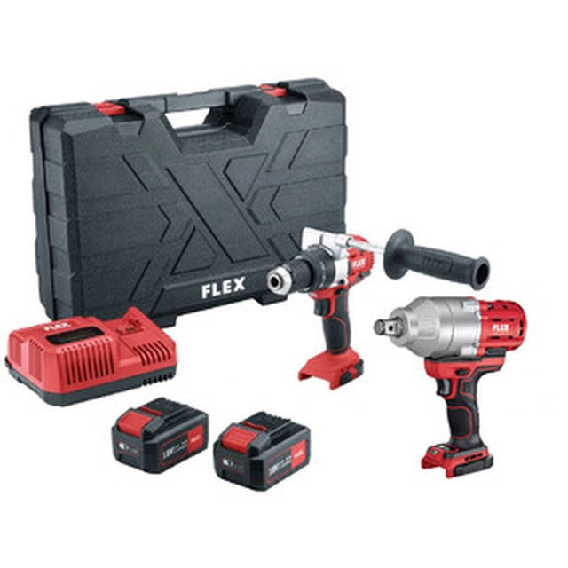 Flex PD 2G 18.0-EC + IW 3/4inch 18.0-EC gépcsomag