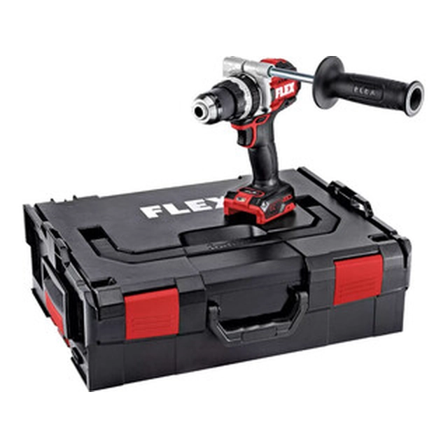 Flex PD 2G HD 18.0 EC HD cordless impact drill 18 V | 158 Nm | 1,5 - 13 mm | Carbon Brushless | Without battery and charger | in L-Boxx