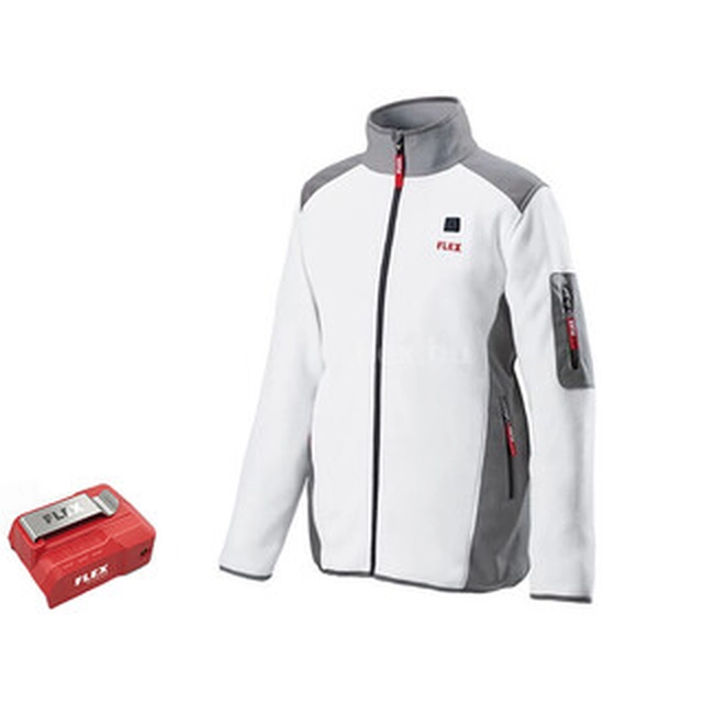 Flex TF Blanco 10.8/18.0 3XL Chaqueta térmica hombre 10,8 V/18 V | XL | Blanco