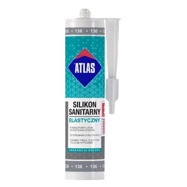 Flexibel Silikon Atlas Grå Brun 212 280ml