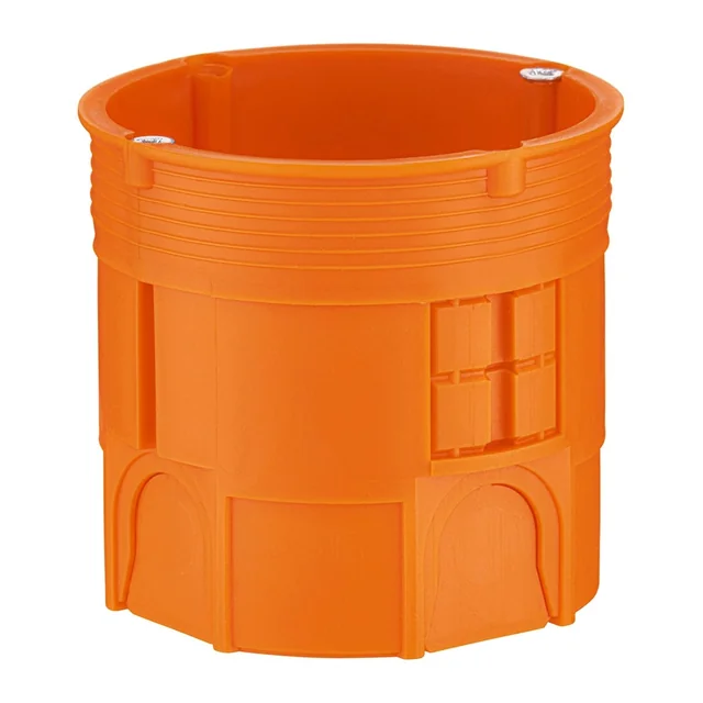 Flush-mounted box, deep, with screws, orange Z60DFW