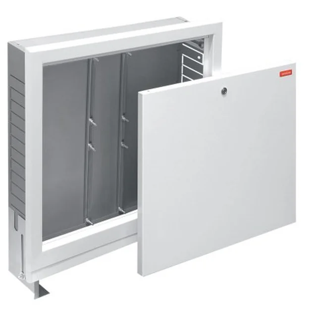 Flush-mounted cabinet 335x575-665x110-170 Onnline for 4 circuits, coin-operated