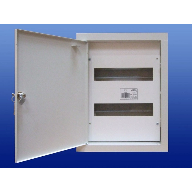 Flush-mounted switchboard RP-24 with a lock.Place for 24 type S protectionsIP31