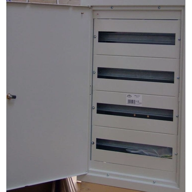 Flush-mounted switchboard RPsm-72 (4x18) with a lock.Place for 72 type protection S.IP30