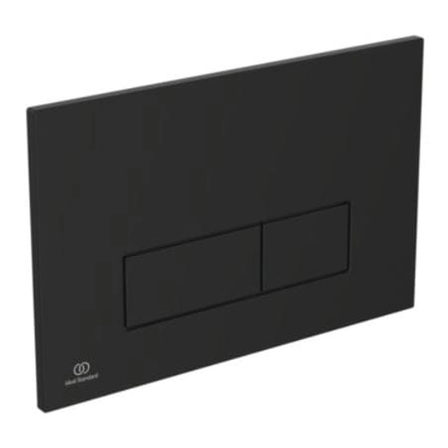 Flush plate matt black Ideal Standard ProSys Oleas M2 R0121A6