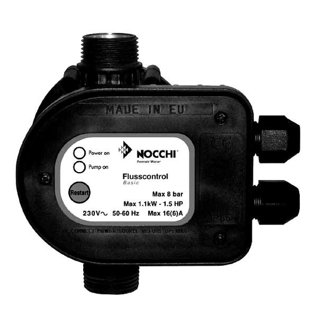 Flusscontrol Basic - a device that protects and controls the operation of the pump