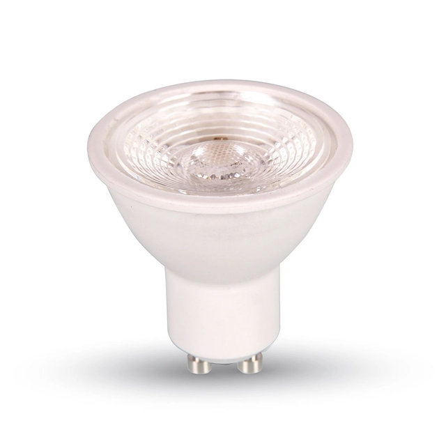 Focos LED - GU10 Lente 38Â° Regulables - IP20 - Blanco - 7 Vatios - 550 Lúmenes - 6000K