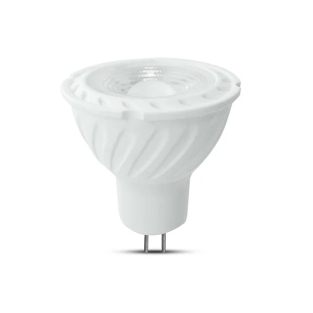 Focos LED MR16 - Lente 110° - Samsung - IP20 - Blanco - 6W - 455 Lúmenes - 6500K - 5 Años