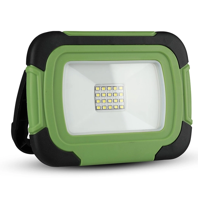 Focos LED recargables - Samsung - Verde+Negro - IP44 - 10W - 700 Lúmenes - 4000K