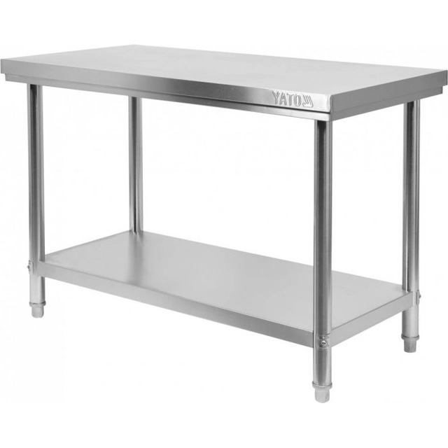 FOLDABLE CENTER TABLE WITH SHELF 1200×600×H850mm YATO YG-09002 YG-09002