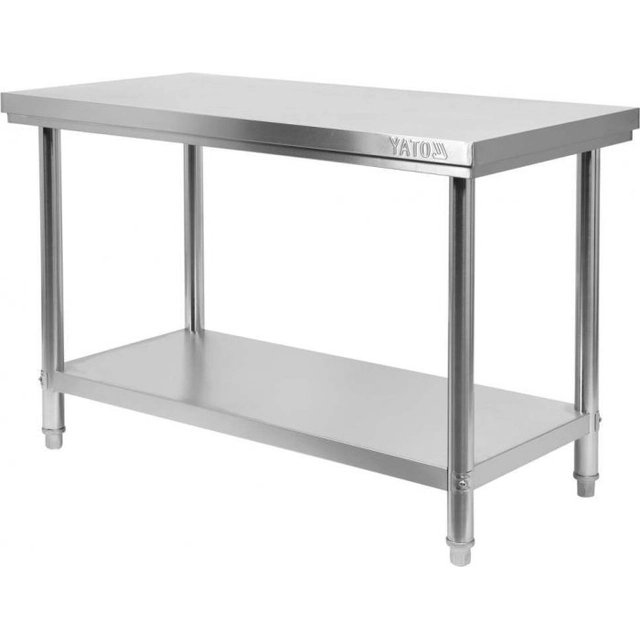 FOLDABLE CENTER TABLE WITH SHELF 1400×700×H850MM YATO YG-09012