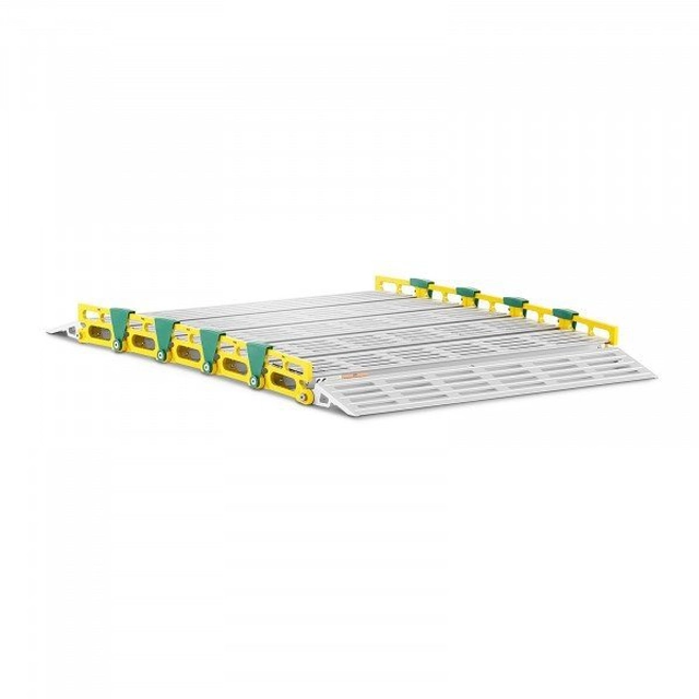 Folding access ramp - portable - 500 kg - 1050 x 762 mm MSW 10061503 MSW-ARL-02