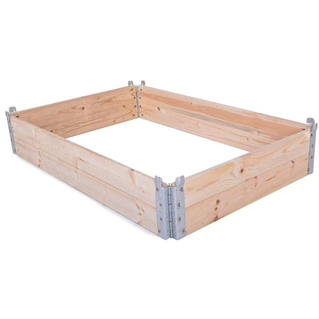 Folding raised bed 80x60cm wooden