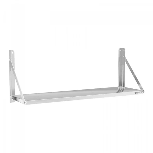 Folding shelf - 120 x 30 cm ROYAL CATERING 10011713 RC-BFWH12030