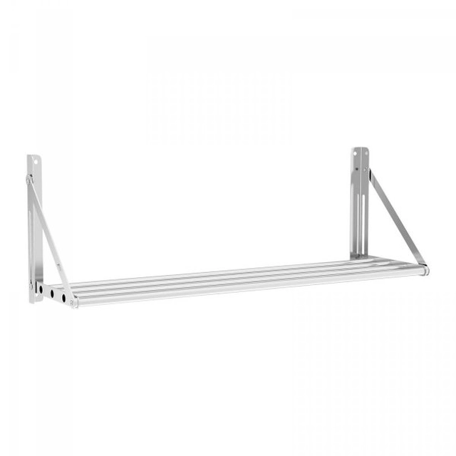 Folding shelf - stainless steel - 100 x 30 cm ROYAL CATERING 10011730 RC-TFWH100X30