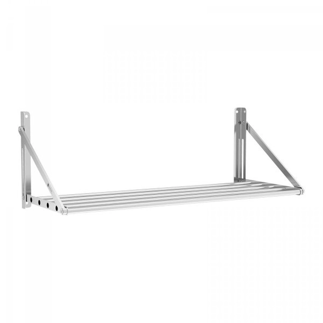 Folding shelf - stainless steel - 100 x 45 cm ROYAL CATERING 10011726 RC-TFWH10045