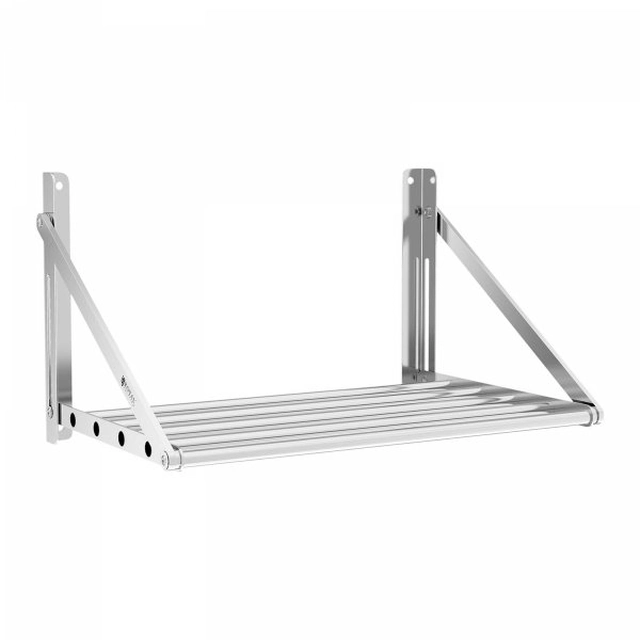 Folding shelf - stainless steel - 60 x 45 cm ROYAL CATERING 10011728 RC-TFWH6045