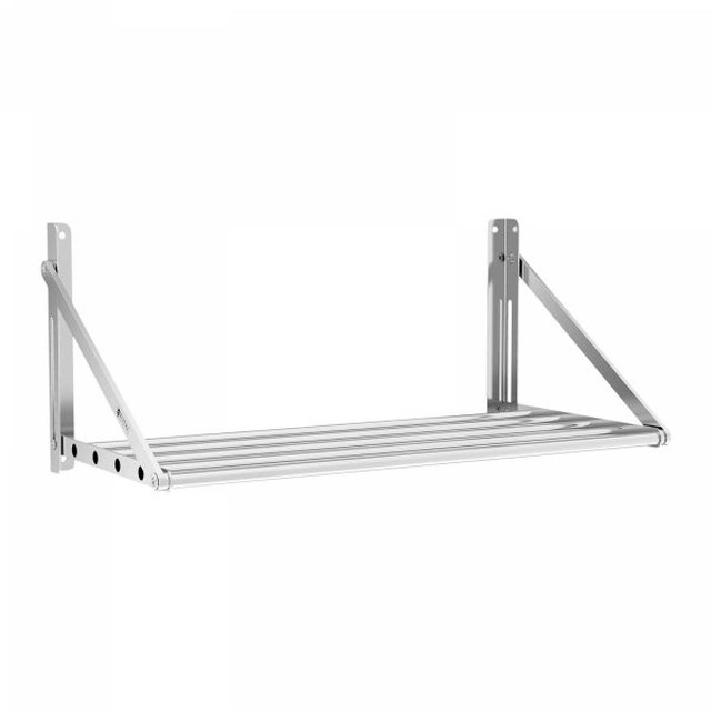 Folding shelf - stainless steel - 80 x 45 cm ROYAL CATERING 10011727 RC-TFWH8045