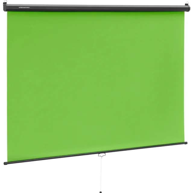 Fondo fotográfico verde desplegado para pared y techo PANTALLA VERDE 84'' 206 x 181 cm