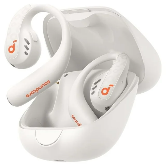 Fones de ouvido Soundcore A3871G21 com microfone branco