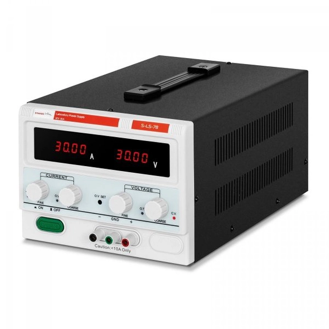 Fonte de alimentação de laboratório - 0-30 V - 0-30 A DC STAMOS 10021169 S-LS-78