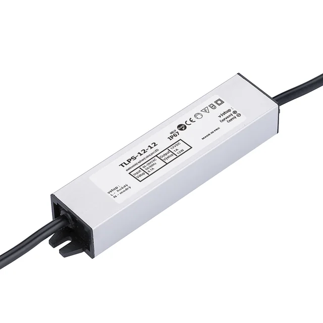 Fonte de LED T-LED 12V 12W IP67 Variante: fonte de LED 12V 12W IP67