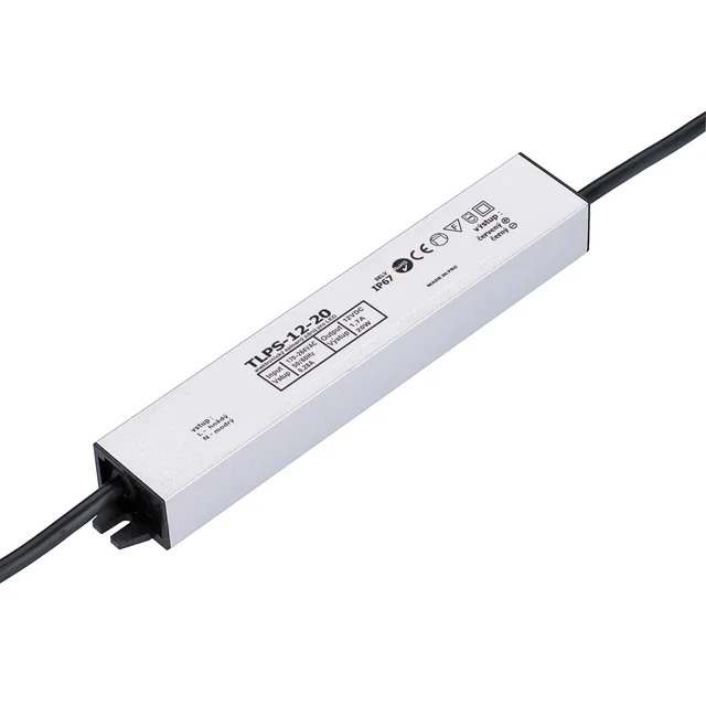 Fonte de LED T-LED 12V 20W IP67 Variante: fonte de LED 12V 20W IP67